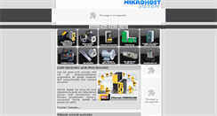 Desktop Screenshot of mikrohost.com
